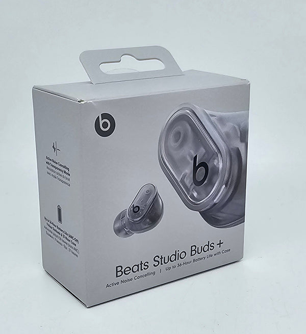 BEATS Stuido Buds Clear MQLK3LL/A  Bluetooth | N/A | Transparent | Beats Studio Buds+ - Excellent