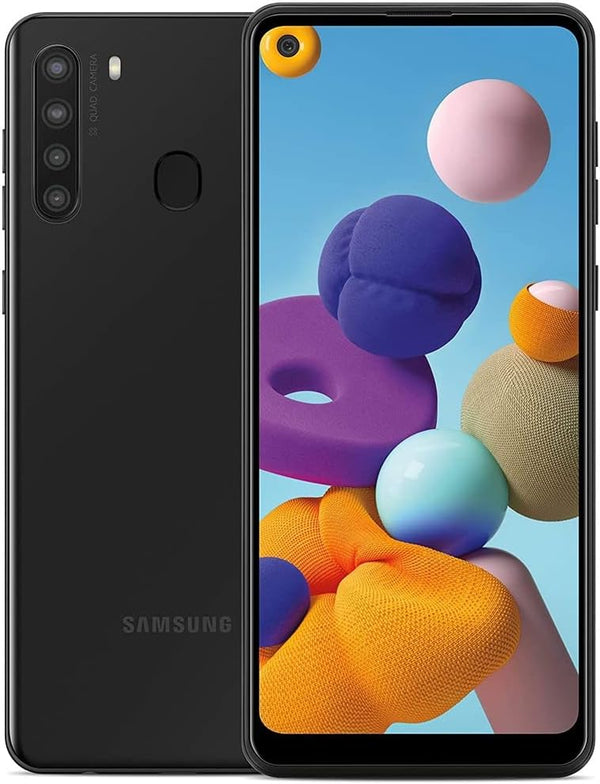 Samsung Galaxy A21  T-Mobile | 32GB | Black | SM-A215U - Fair